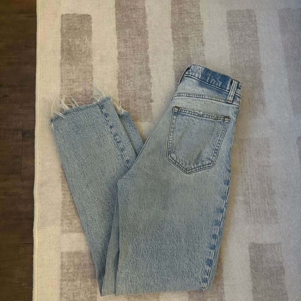 Abercrombie 90s straight Jean curve love